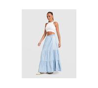 ADIDAS ORIGINALS SUMMER GLOW DENIM SKIRT