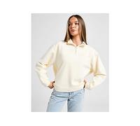 adidas Originals Essential Linear 1/4 Zip Fleece - White - Womens XS