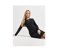 adidas Originals Essential Ribbed Long Sleeve Dress - Black - Womens XS