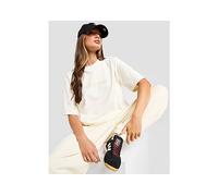 adidas Originals Womens Essential Linear Oversized T-Shirt - Cream - Size S