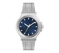 adidas Originals Expression Three Blue Dial Silver-Tone Stainless Steel Bracelet Watch