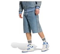 Adidas Originals Firebird Adicolor Mid-rise Straight Leg Denim Shorts Blue 30 Men