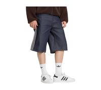 Adidas Originals Firebird Adicolor Mid-rise Straight Leg Denim Shorts Blue 33 Men
