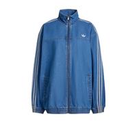 Adidas Originals Firebird Adilenium Denim Full Zip Sweatshirt Blue L Woman