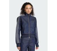 adidas Originals Firebird Denim Tracktop, Blue, Size S, Women Blue
