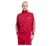 adidas Originals Mens Loose Fit Firebird Track Top - Colour: KX6921 Team Victory Red/Warm Vanilla - Size: Large