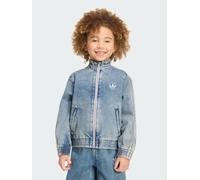 Adidas Originals Firebird Loose Track Denim Jacket Blue 6-7 Years Kids