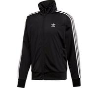 Adidas Firebird Track Top Mens Black Gym Running Top Full Zip Track Top