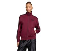 Adidas Originals Firebird Track Loose Full Zip Sweatshirt Red 2XS Woman