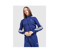 adidas Originals Fluffy 3-Stripes Knit Track Top - Blue - Womens XS