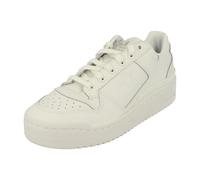 adidas Originals Womens Trainers Chunky Forum Bold Leather Lace Up white - Size UK 4.5