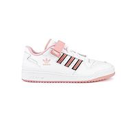 adidas Originals Forum Low City Mens Trainers Sneakers (UK 4.5 US 5 EU 37 1/3, White Pink Black GY2674)