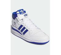 adidas Originals Forum Mid Basketball Trainers White / Royal Blue