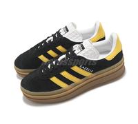 adidas Originals Gazelle Bold W Black Bold Gold Women Platform Casual IE0422