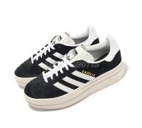 adidas Originals Gazelle Bold W Core Black White Women Casual Platform HQ6912
