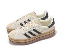 adidas Originals Gazelle Bold W Cream Black Gum Women Casual L=Shoes JS3892