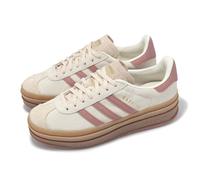adidas Originals Gazelle Bold W Cream Sand Strata Gum Women Casual Shoes JS3893