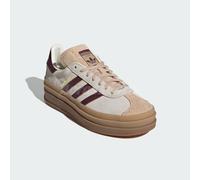 adidas Originals Gazelle Bold W Cream White Maroon Women Casual Shoes JQ5127