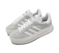 adidas Originals Gazelle Bold W Grey White Women Casual Platform Shoes HQ6893