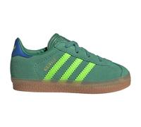 Adidas Originals Gazelle Comfort Closure Elastic Laces Infant Trainers Green EU 23 Boys,Girls