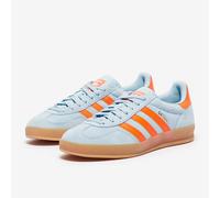 adidas Originals Womens Gazelle Indoor Trainer - Blue - Size 4