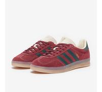 adidas Gazelle Indoor Sneaker (Shadow Red/Shadow Green/Wonder White - 7.5) - Size 7.5