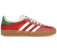 adidas Originals Gazelle Indoor Mens Sneaker, Red Olympic, 10.5 UK
