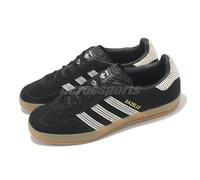 adidas Originals Gazelle Indoor W Black Beige Gum Women Casual Shoes JI2755