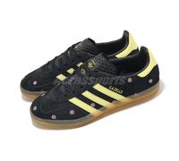 adidas Originals Gazelle Indoor W Black Floral Embroidery Women Casual IF4490