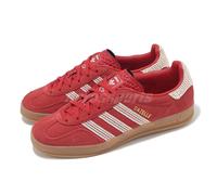 adidas Originals Womens Gazelle Indoor Trainer - Red - Size 6
