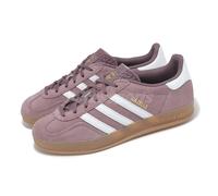 adidas Gazelle Indoor Sneaker (Shadow Fig/Ftwr White/Gum 3 - 4) - Size 4