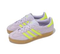 adidas Originals Gazelle Indoor W Silver Dawn Solar Yellow Women Casual IH5492