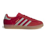 Adidas Originals Gazelle Indoor Womens Sneaker, Scarlet Red Hazy Green, 5 UK