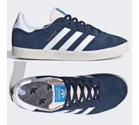 adidas Originals Gazelle Junior SIZE 6 Navy Girls Boys Shoes Suede Trainers Blue