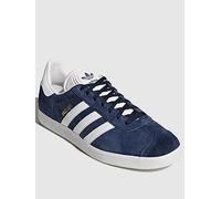adidas Originals Gazelle - Navy/White, Navy/White, Size 4.5, Women Navy/White