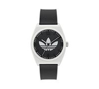 Adidas Originals Gents Project Two Black Silicone Strap Watch