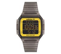 Adidas Originals Grey Unisexs Digital Watch Digital One Gmt AOST22554