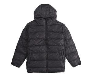 adidas originals H Jacket Down Full Print Reversible Stay Warm hooded down Jacket Black ED5839 M