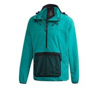 adidas originals Half Zipper hooded track Jacket Green FM3684 M
