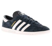 adidas Men's Hamburg Trainers, Blue Collegiate Navy Ftwr White Gold Met, 11 UK