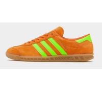 Adidas Originals Hamburg Orange Suede - Green Stripes IH5460 - BNIBWT