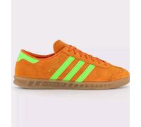 Adidas Originals Hamburg Trainers in Orange and Green Size 4 UK - AUTHENTIC