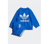 adidas Originals Infant Boys Crew Tracksuit - Blue, Blue, Size 2-3 Years Blue