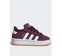adidas Originals Infant Campus 00s Comfort Closure Elastic Lace Trainers, Burgundy, Size 5 Younger Burgundy