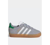 adidas Originals Infant Gazelle Trainers, Grey, Size 4 Younger Grey