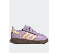 adidas Originals Infant Handball Spezial Elastic Trainers, Purple, Size 9 Younger Purple