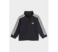 adidas Originals Infant Unisex Firebird Tracksuit, Black/White, Size 6-9 Months Black/White