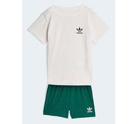 REGULAR WIDE RIB SHORT T-SHIRT SET