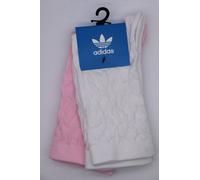 ADIDAS ORIGINALS JACQUARD TREFOIL CREW SOCKS 2PACK H32424 - UNISEX UK8.5-10