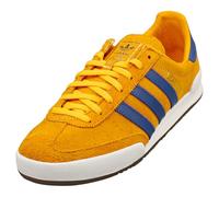 (UK 10) Adidas Jeans Originals Men's Trainers GOLD-BLUE